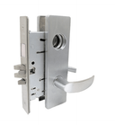Falcon MA431L AN 626 Security Mortise Lock, Less conventional cylinder, Satin Chrome Finish
