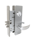 Falcon MA441CP6 AN 626 Classroom Security Mortise Lock, w/ Schlage C Keyway, Satin Chrome Finish