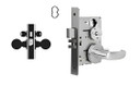 Falcon MA371B QG Store Door Mortise Lock, Accepts Small Format IC Core