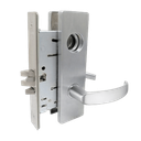 Falcon MA851L QN Storeroom-Fail Safe Mortise Lock, Less conventional cylinder