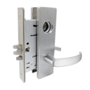 Falcon MA881L QN Storeroom-Fail Secure Mortise Lock, Less conventional cylinder