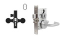 Falcon MA521B SG Entry/Office Mortise Lock, Accepts Small Format IC Core