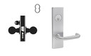 Falcon MA521B SN Entry/Office Mortise Lock, Accepts Small Format IC Core