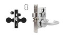 Falcon MA621B SG Apartment Corridor Mortise Lock, Accepts Small Format IC Core