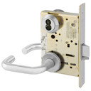 Sargent 60-8205 LNJ Office or Entry Mortise Lock, Accepts Large Format IC Core (LFIC)