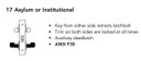 Sargent 60-8217 LNJ Asylum or Institutional Mortise Lock, Accepts Large Format IC Core (LFIC)