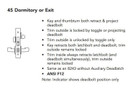 Sargent LC-8245 LNL 26D Dormitory or Exit Mortise Lock, Conventional Less Cylinder, Satin Chrome Finish