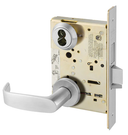 Sargent 60-8251 LNL 26D Storeroom Deadbolt Mortise Lock, Accepts Large Format IC Core (LFIC), Satin Chrome Finish