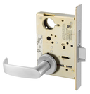 Sargent LC-8251 LNL 26D Storeroom Deadbolt Mortise Lock, Conventional Less Cylinder, Satin Chrome Finish