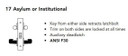 Sargent 70-8217 LNL Asylum or Institutional Mortise Lock, Accepts Small Format IC Core (SFIC)