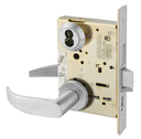 Sargent 70-8243 LNP 26D Apartment Corridor Door Mortise Lock, Accepts Small Format IC Core (SFIC), Satin Chrome Finish