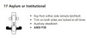 Sargent 70-8217 LNP Asylum or Institutional Mortise Lock, Accepts Small Format IC Core (SFIC)