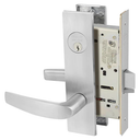 Sargent 8204 LW1B 26D Storeroom or Closet Mortise Lock, Satin Chrome Finish