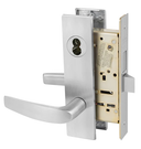 Sargent 60-8224 LW1B 26D Room Door Mortise Lock, Accepts Large Format IC Core (LFIC), Satin Chrome Finish