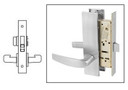 Sargent 8268 LW1B 26D Privacy Bath/Bedroom Mortise Lock, Satin Chrome Finish