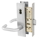 Sargent 60-8204 LW1J 26D Storeroom or Closet Mortise Lock, Accepts Large Format IC Core (LFIC), Satin Chrome Finish