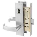 Sargent 60-8267 LW1L 26D Institutional Privacy Mortise Lock, Accepts Large Format IC Core (LFIC), Satin Chrome Finish