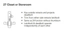 Sargent 70-8227 LW1L Closet or Storeroom Mortise Lock, Accepts Small Format IC Core (SFIC)