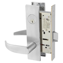 Sargent 8204 LW1P 26D Storeroom or Closet Mortise Lock, Satin Chrome Finish