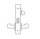 Sargent LXRX-8270 Electrified Mortise Lock Body, Fail Safe w/ RX and LX Switches