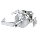 Schlage ALX50P SAT Grade 2 Entrance/Office Lever Lock, 6-Pin Conventional C Keyway (Keyed 5)