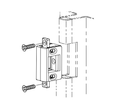 Von Duprin 1408 VON DUPRIN Rim Strike, Standard Panic Strike with 5754 Mullion