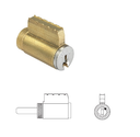 Schlage 23-000 C145 6-Pin Conventional Cylinder, C145 Keyway, For ND Series