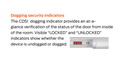 Von Duprin CDSI99EO Cylinder Dogging Rim Panic Device, Security Indicator