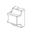 Von Duprin 968888 2227/27-F Center Case Cover