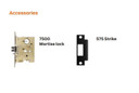 Von Duprin 9875EO-F Mortise Lock Panic Exit Device, Smooth Case