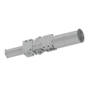 LCN 4822-3971 689 Cylinder Only for 4820 Series, Aluminum Painted