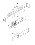 LCN 4811-3071 689 Standard Cylinder Assembly, Aluminum Finish