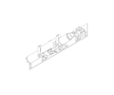 LCN 4314ME-3071 24V 689 Standard Cylinder Assembly, Aluminum Finish