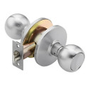 BEST 6K30N4DS3626 Passage Cylindrical Knob Lock, Satin Chrome