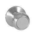 BEST 6K01DT4C626 Single Dummy Cylindrical Knob Lock, Satin Chrome