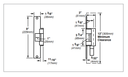 Von Duprin 6224 Electric Strike, for Cylindrical or Mortise Locks