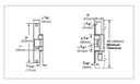 Von Duprin 6214 12V Electric Strike, for Cylindrical or Mortise Locks