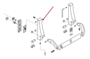 Falcon 4270902776 1990/2090 End Case Assembly, LHR for Lock Stile, RHR for Hinge Stile, Satin Aluminum Clear Anodized Finish