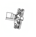 Sargent 68-2326 12-8863 Chassis Assembly Less Cover LHRB