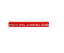 Detex 105417-1 Pushpad Wrap, 36 Inch, Red, English