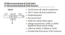 Sargent 10XG70 LL Electromechanical Cylindrical Lever Lock (Fail Safe)