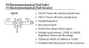 Sargent 28-10G70-12V LJ Electromechanical Cylindrical Lever Lock (Fail Safe)
