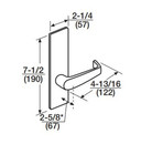 Corbin Russwin ML20906 NSM SAF Fail Safe Mortise Electrified Lock, Outside Cylinder Override