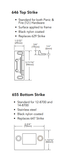 Sargent 12-8710E 32" Fire Rated Surface Vertical Rod Exit Device, Exit Only