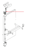 Adams Rite 31-0579-02 3600 Series Concealed Vertical Rod Part, Actuator Assembly