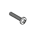 Adams Rite S253-10R20-603 #10 x 1-1/4" Pan Head Self-Tapping Screw, Zinc Plated
