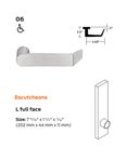 Schlage L9093ELB 06L Electrified Mortise Lock, Fail Safe, w/ Cylinder Outside