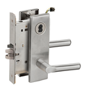 Schlage L9093ELB 18N Electrified Mortise Lock, Fail Safe, w/ Cylinder Outside