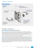 Schlage L9095EUB 03B Electrified Mortise Lock, Fail Secure, w/ Double Cylinder