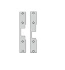 Hes 1LB-2 1500, 1600 Series Faceplate Kit, Includes 1J-2, 1KM-2 Faceplates